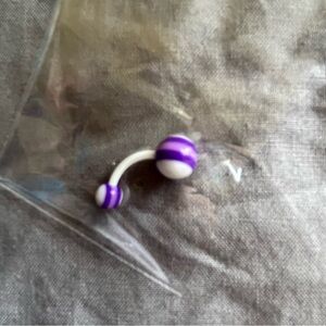 14 gauge bellybutton ring